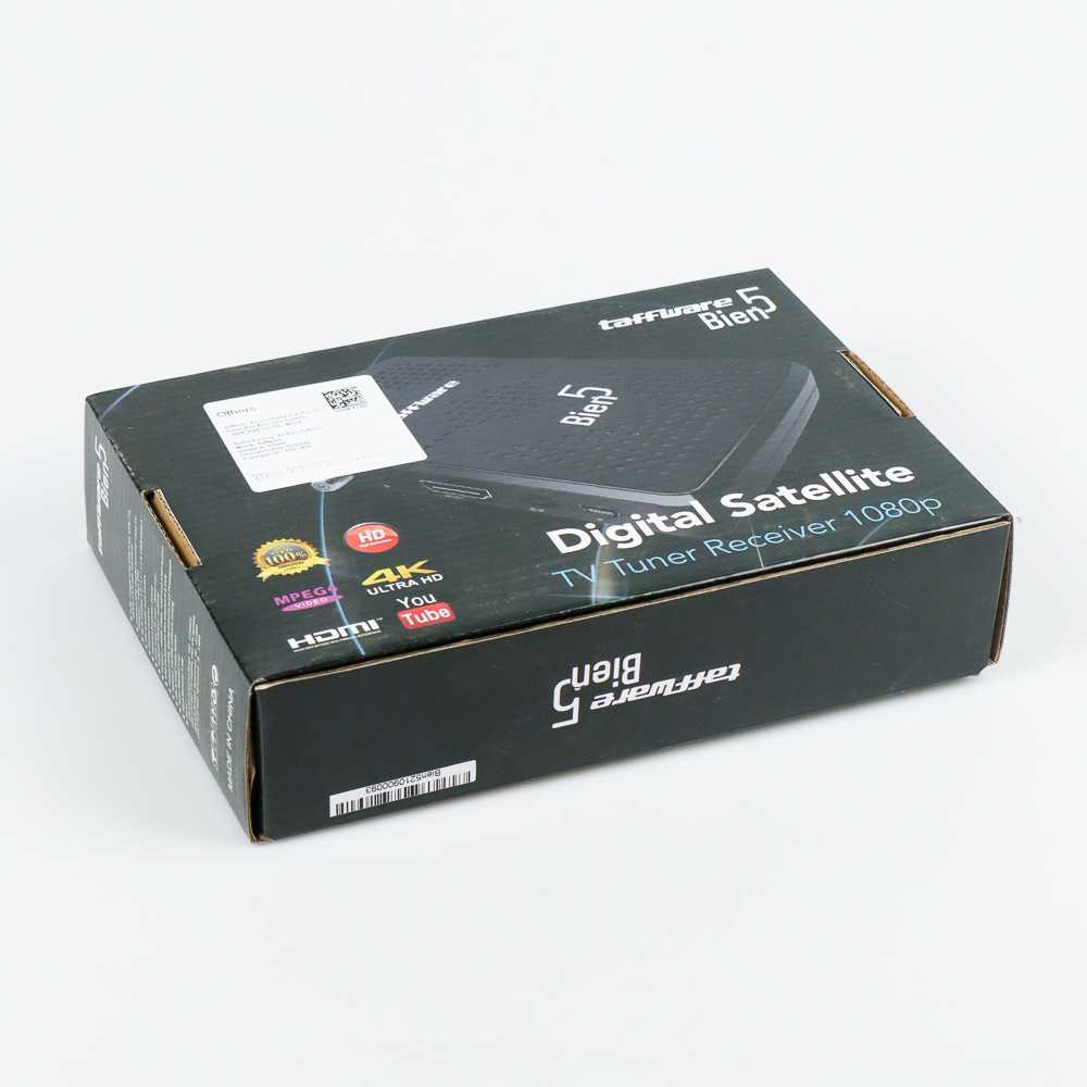 STB Taffware Bien5 Set Top Box TV Digital 1080P DVB-T2+S2