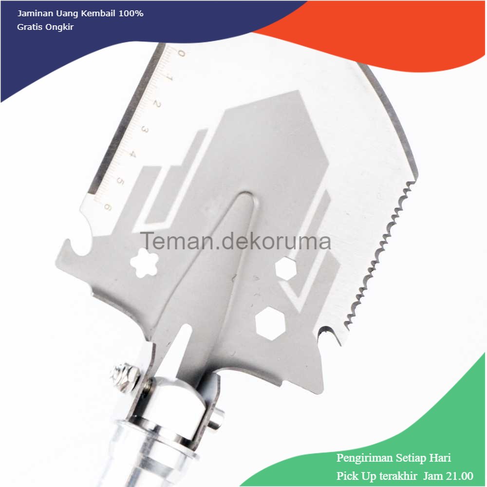 TD-PR2 Sekop Tactical Self Defense Pisau Kompas Bottle 35.5 cm - DW-45120