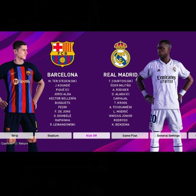 Patch PS4 PES 2020 option file plus legend classic team pes 20 - CD std legend