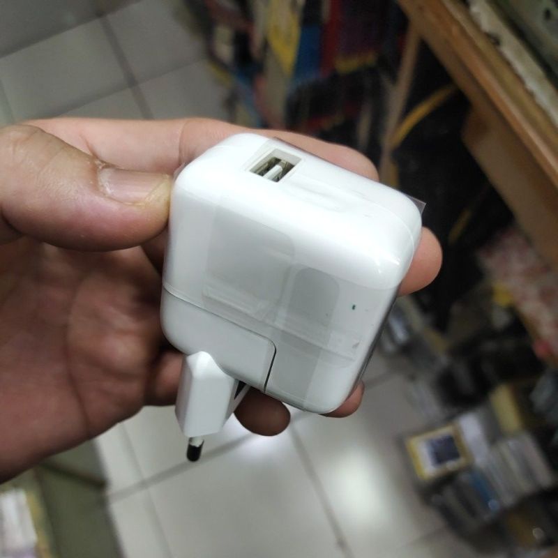 CHARGER LIHGTNING BATOK BESAR + KABEL LIGHTNING MANTUL MURAH MERIAH