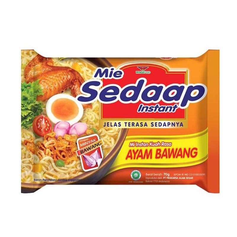 

Mie SEDAP rasa AYAM BAWANG