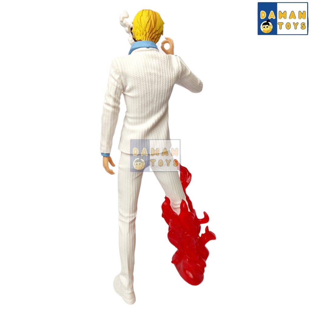 Action Figure Sanji GK Vinsmoke Suit  31Cm One Piece Anime Pajangan Koleksi