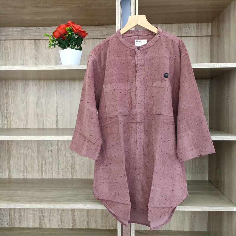 Leafy Kemeja Pria Kasual Pria Moderen Terbaru Dan Terlaris Kemko Leafy Kemeja Koko Leafy  Koko Kurta