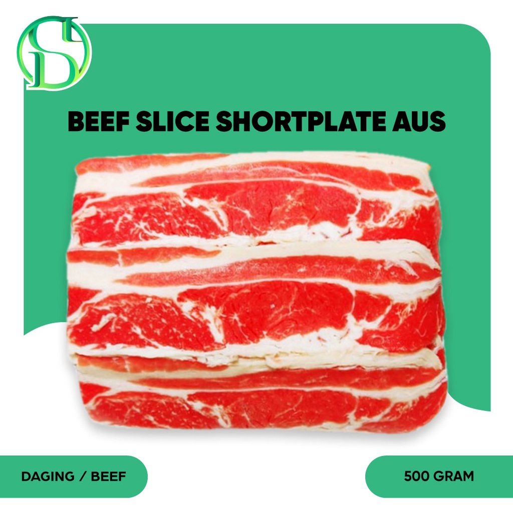 

DAGING SAPI SLICE YOSHINOYA AUS BEEF SHORTPLATE 500gr