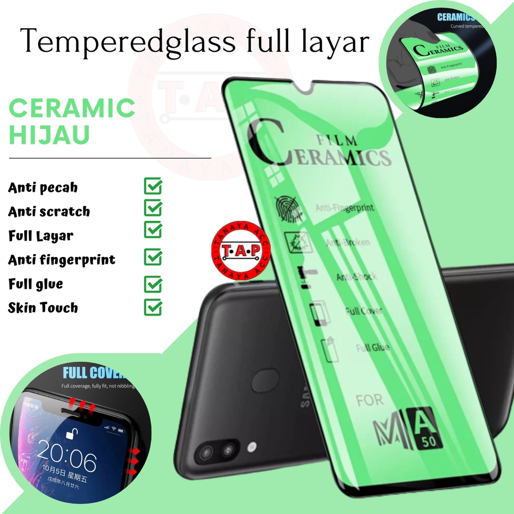 Tempered Glass TG Anti Gores Full Screen VIVO Y30 Y50 Y30i V15 C4 TANAYAACC
