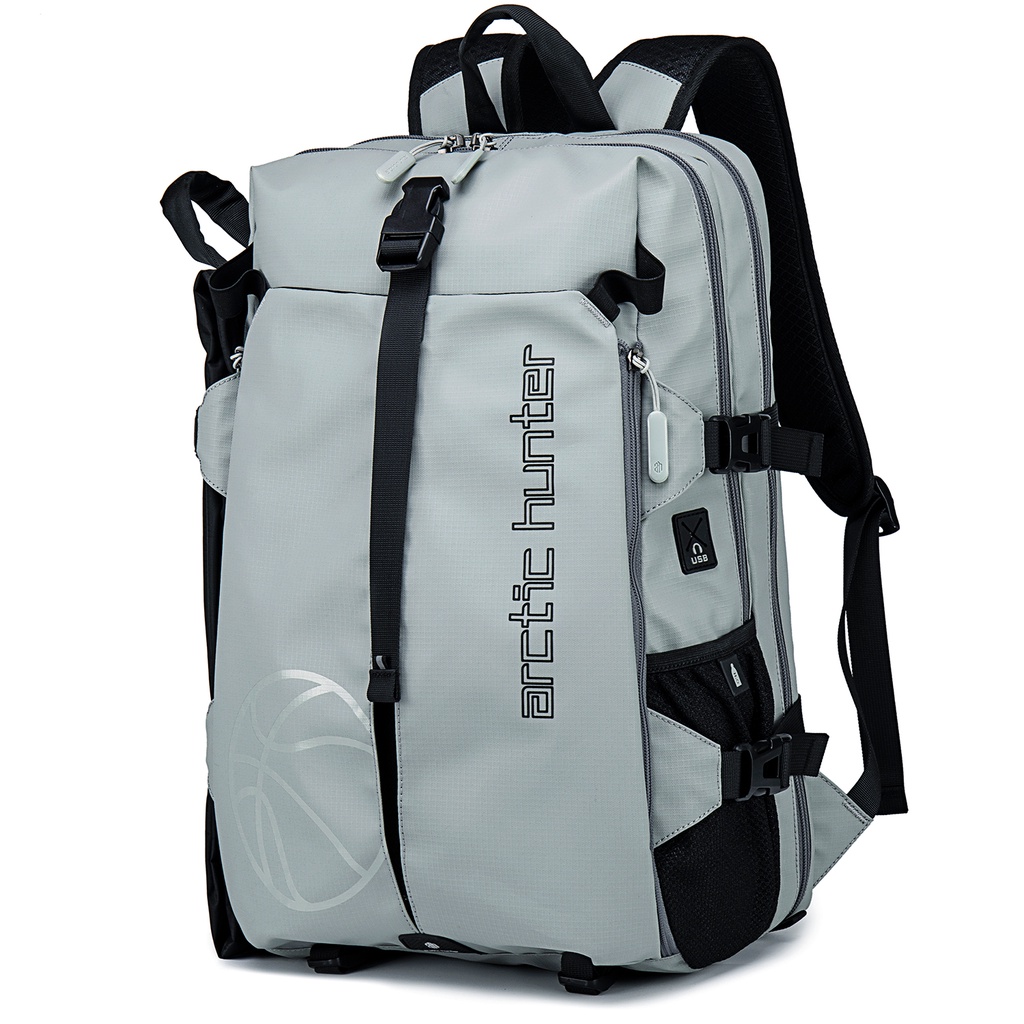 B00391 Tas Arctic Hunter Ransel Laptop 15.6 Sporty Olah Raga Basket