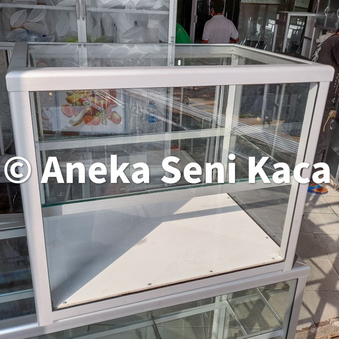 Etalase Warteg Pintu Sleding Kaca Alumunium