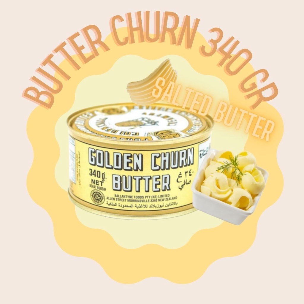 

Butter Golden Churn Salted 340 gr