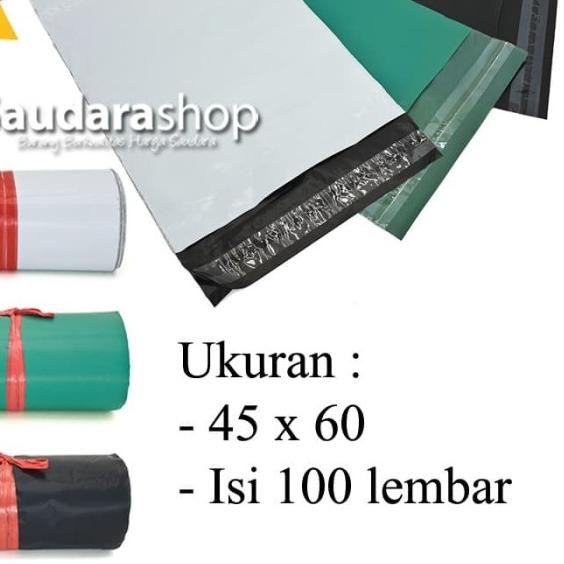 

Polymailer Ekonomis 45x60 (100pcs) / Plastik Packing Online 45 x 60 - HijauTua(dof)