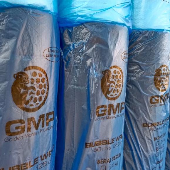 

Bubble wrap Bening murah tebal 50m x 125cm merk GMP - Putih