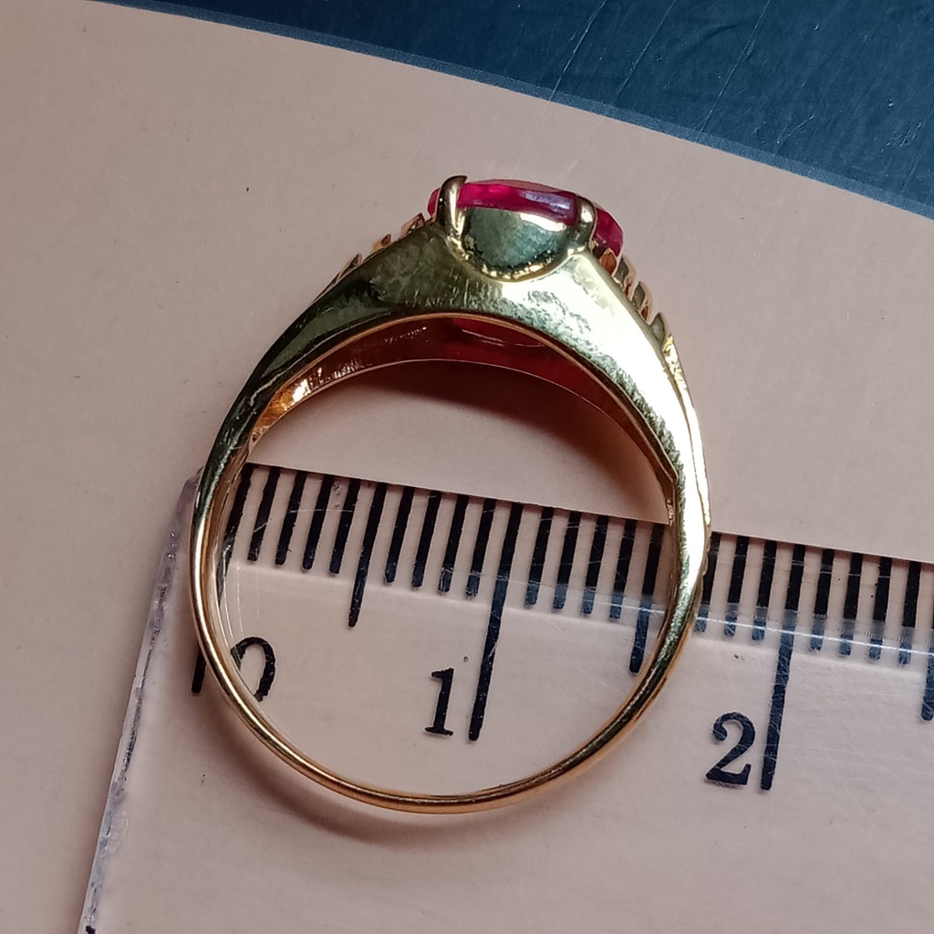 Cincin emas 17k - 2.15 gr kadar 750 - 3866