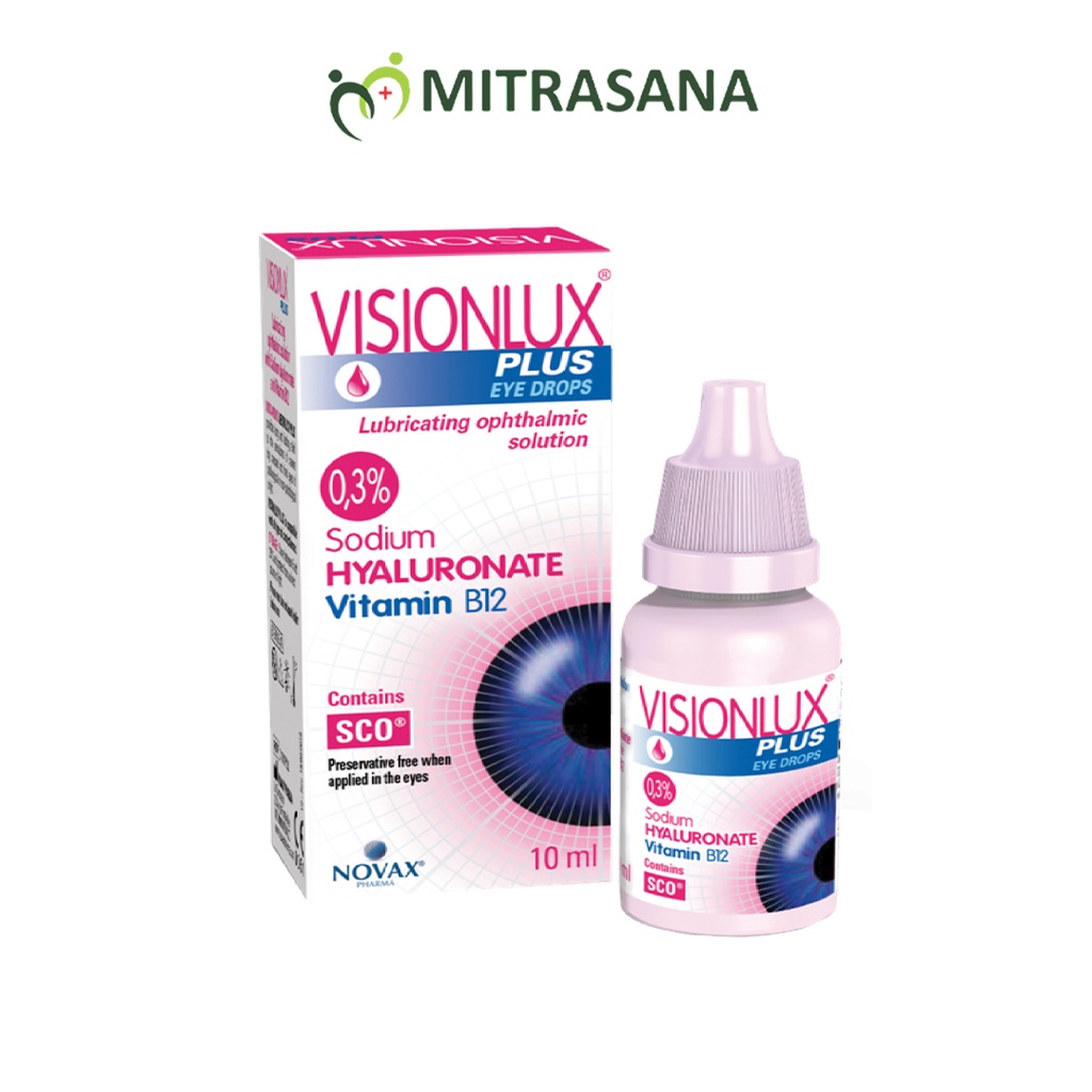 Visionlux Plus Eye Drops 10ml Tetes Mata