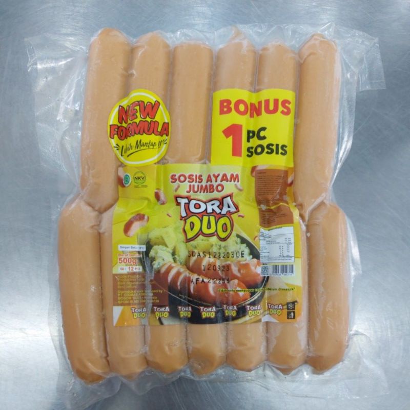 TORA DUO SOSIS AYAM JUMBO MINI 500GRAM