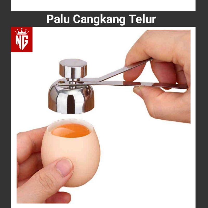 Alat Pembuka Pemecah Cangkang Telur Palu Telor Kitchen Storage Organizer Perlengkapan Peralatan Bara