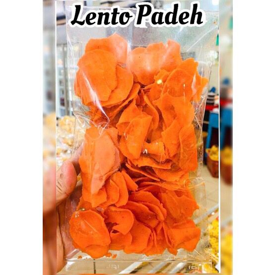 

SANJAI KERIPIK LENTO PADEH SALALAUAK PADEH PADEH LAMAK 250g KHAS MINANG