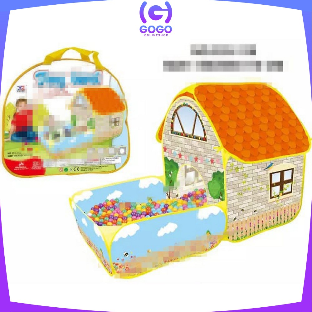 GOGO-M12 M113-114 Mainan Tenda Rumah Rumahan Anak Playground Playhouse Camping Anak / Tenda Mobil