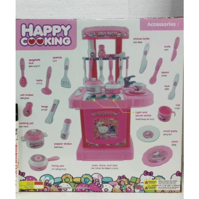 Mainan anak dapur masak magic kitchen