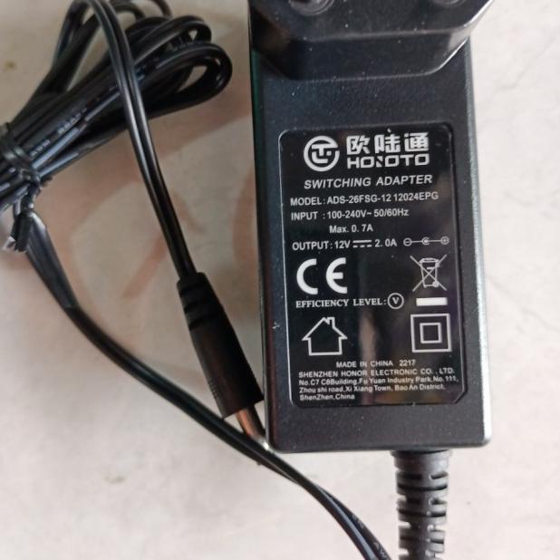 Adaptor 12V 2A / Adaptor HOIOTO 12V 2A