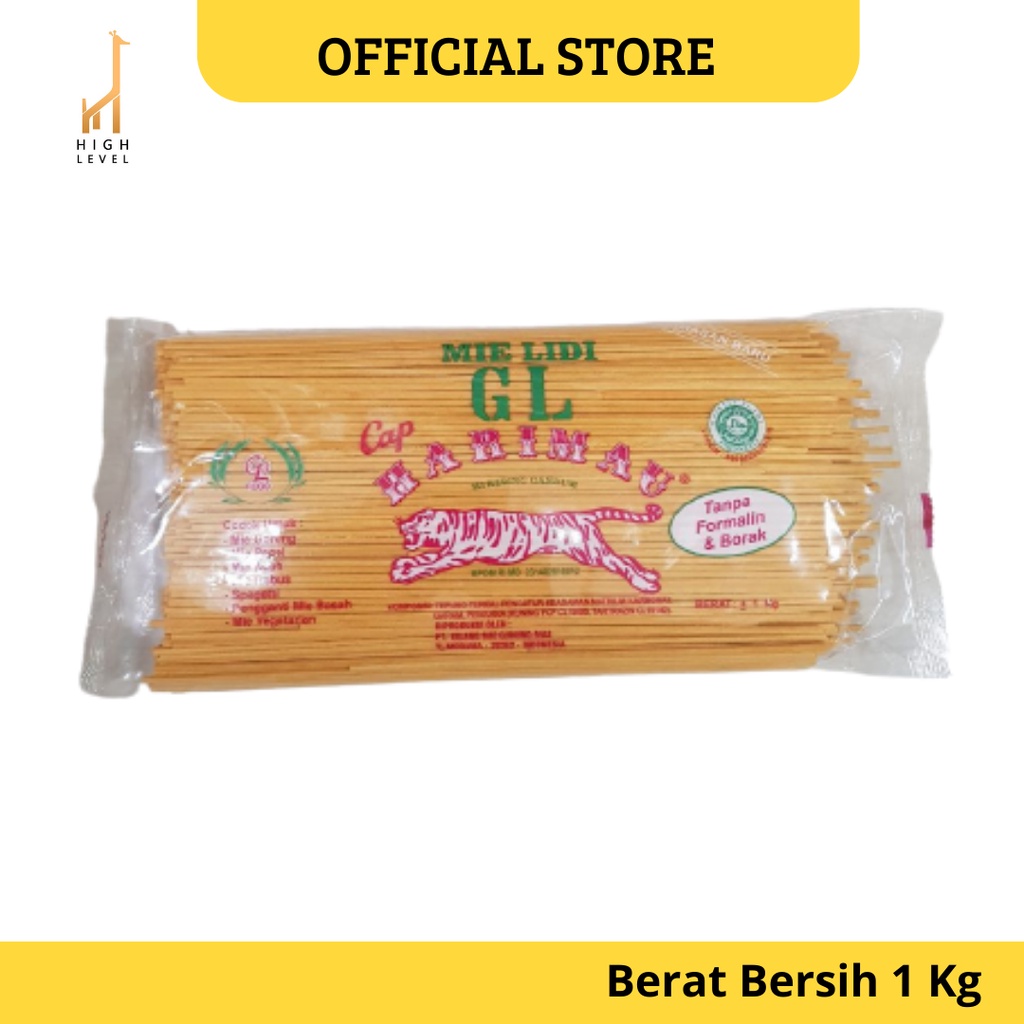 

Mie Lidi Mie Gomak Mie Medan Cap kapal Kemasan 1kg