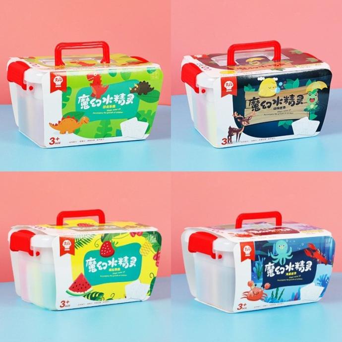 Mainan Edukasi Anak DIY Water Magic Gel / DIY Magic Jelly