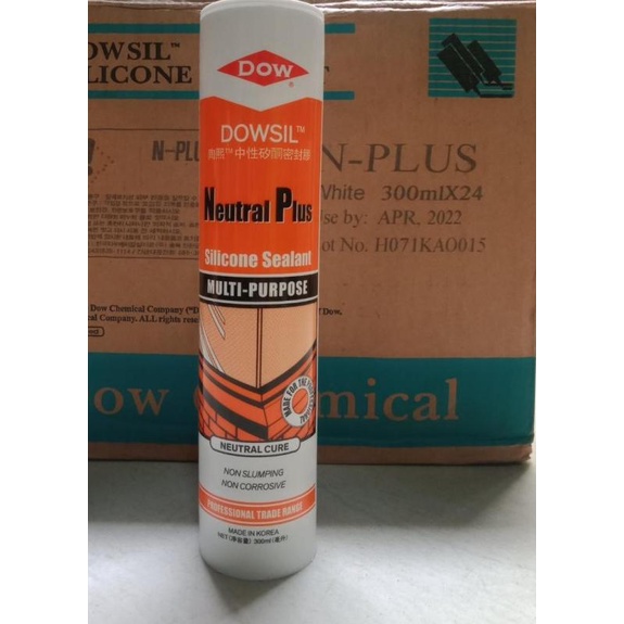 

DOWSIL NEUTRAL PLUS SILICONE SEALANT - WHITE 300ML