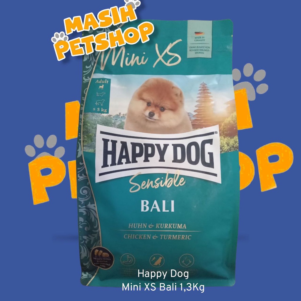 Happy Dog Mini XS Bali 1.3Kg - Makanan Anjing - Dog Food