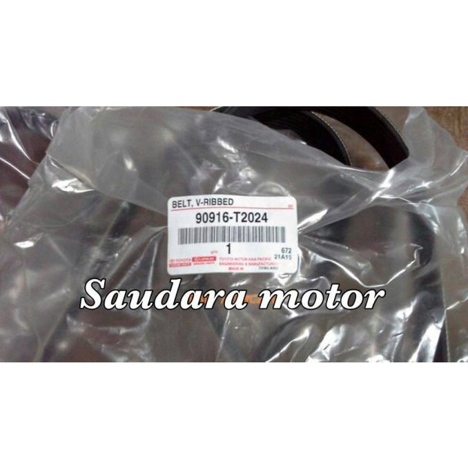 Fanbelt Tali Kipas Innova Bensin Fortuner Bensin Hilux Bensin Ori