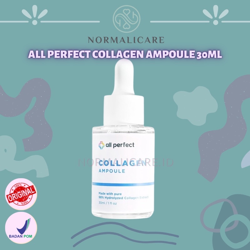 [ READY STOCK ] All Perfect Collagen Ampoule 30ml | Skin Barrier & Anti Aging Ampoule | Serum Anti A