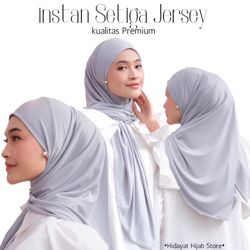 Segitiga Instan jersey Oval premium 4in1