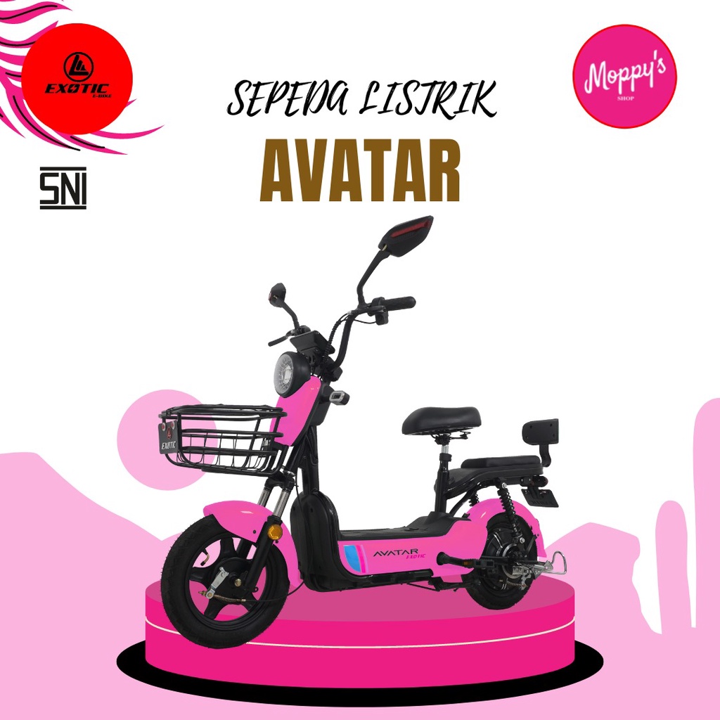 New Sepeda listrik Exotic AVATAR By Pacific