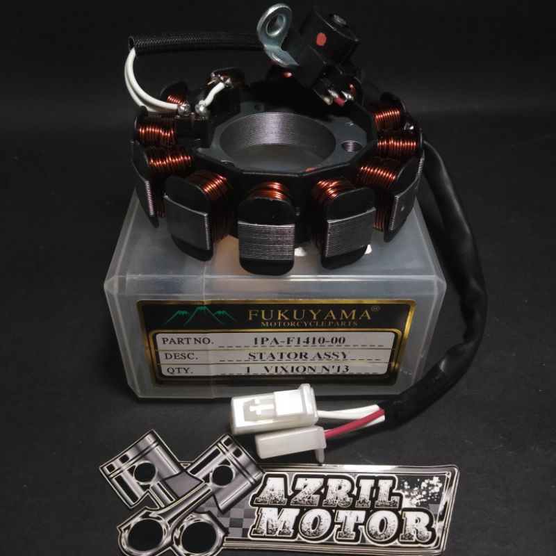 SPUL ASSY STATOR ASSY SPUL PENGAPIAN SET VIXION 2013 VIXION NEW  MERK FUKUYAMA