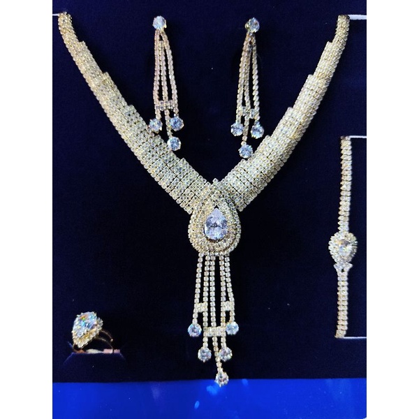 kalung  pengantin  / kalung 1 set anting