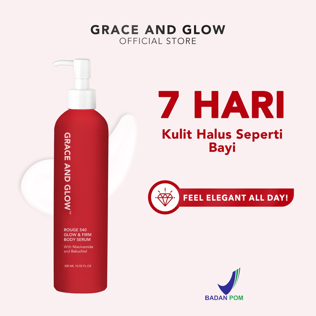 Grace And Glow Rouge Glow Firm Hand And Body Lotion Body Serum