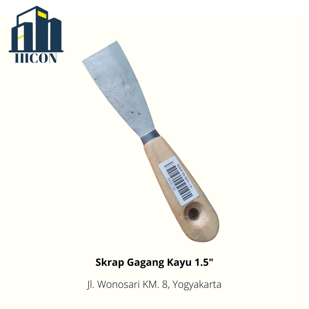 Skrap Dempul Gangang Kayu