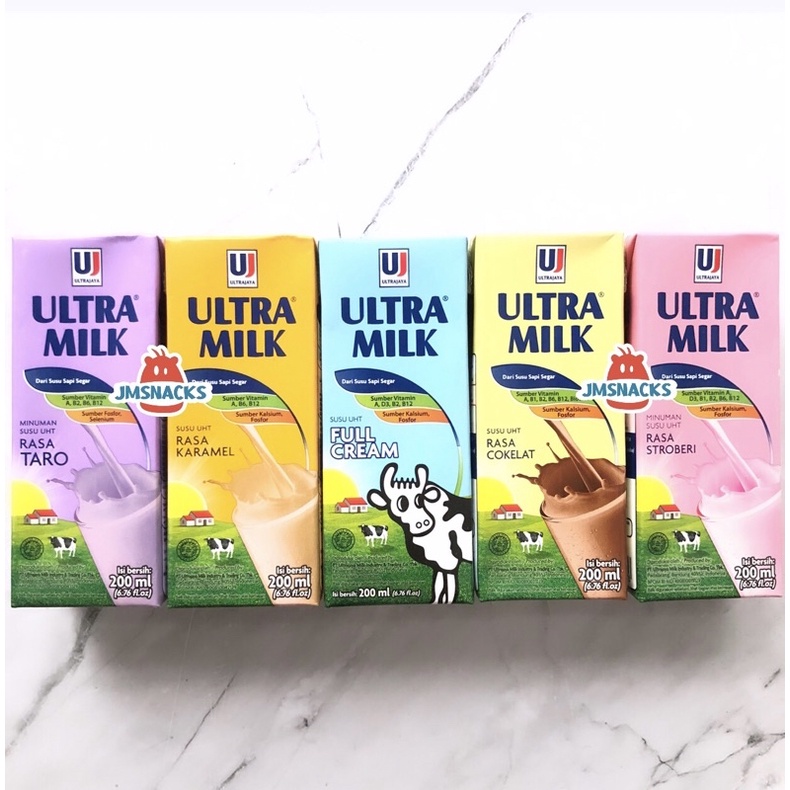 

[PROMO] Ultra Milk 200ml - susu ultramilk nikmat enak diskon