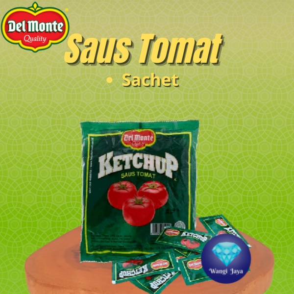 

Delmonte Sambal Sachet Extra Hot isi 24 Delmonte Sambal Sachet Saos Tomat isi 24