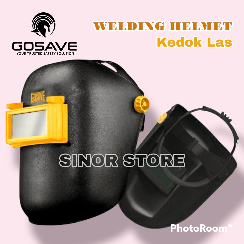 Kedok Las Face Shield Welding Helmet Topi Las GOSAVE. Kedok Las Safety