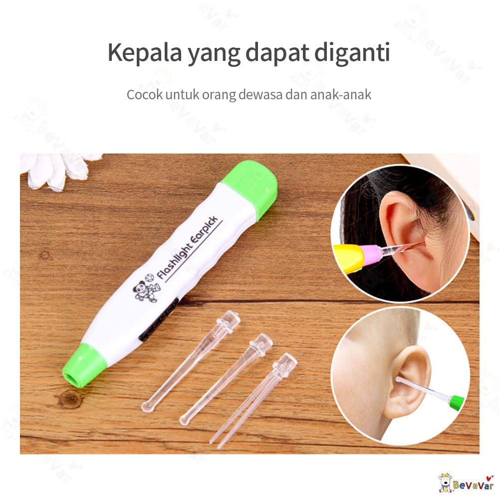 Korek kuping LED / Earpick Flashlight