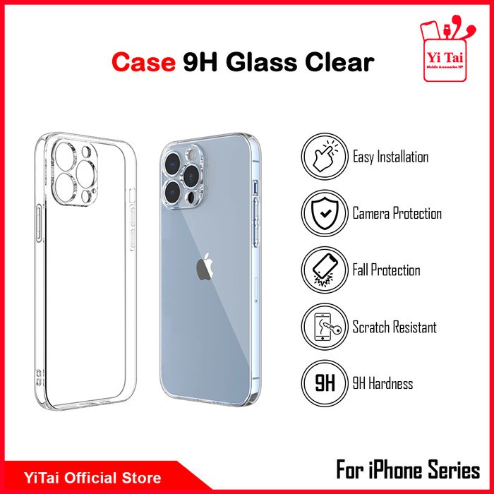 YI TAI -YC-18 Case Clear 9H for Iphone 13 13 Pro 13 Pro Max