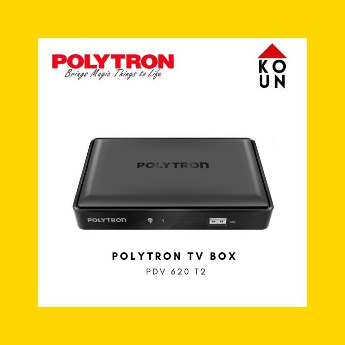 Dvb T2 Set Top Box Polytron Pdv 620T2 / Polytron Stb Pdv 620 T2 / Ori