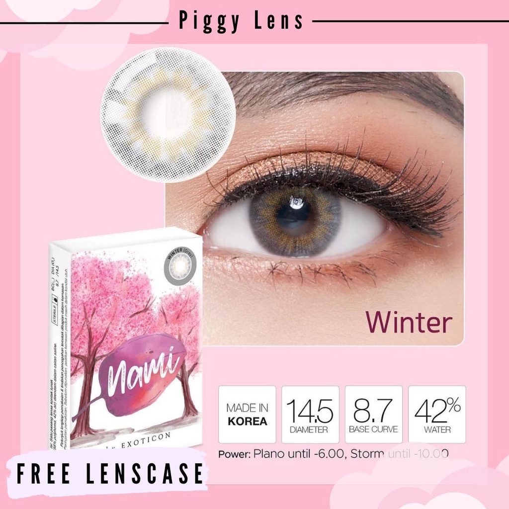 SOFTLENS X2 NAMI Normal &amp; Minus -0.50 sd -6.00 FREE LENSCASE