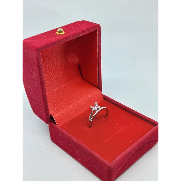 cinci kecil corr mp / cincin perak asli silver 925 lapis emas/ cincin fashion wanita impor
