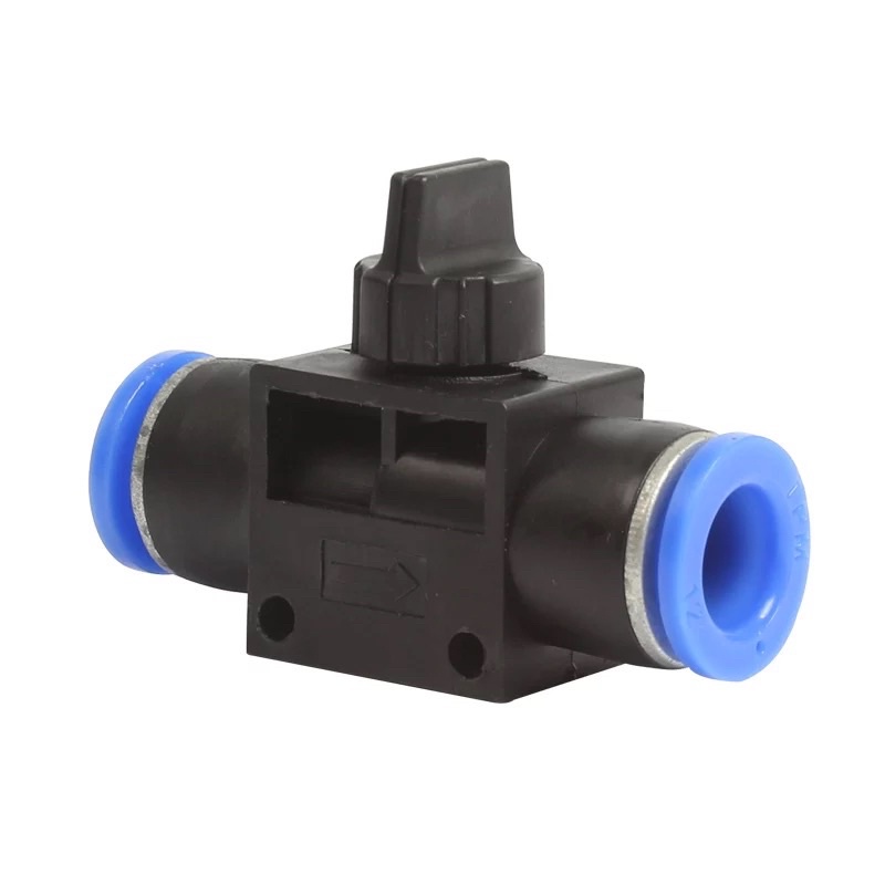 Pneumatic Fitting Hand Valve 12mm