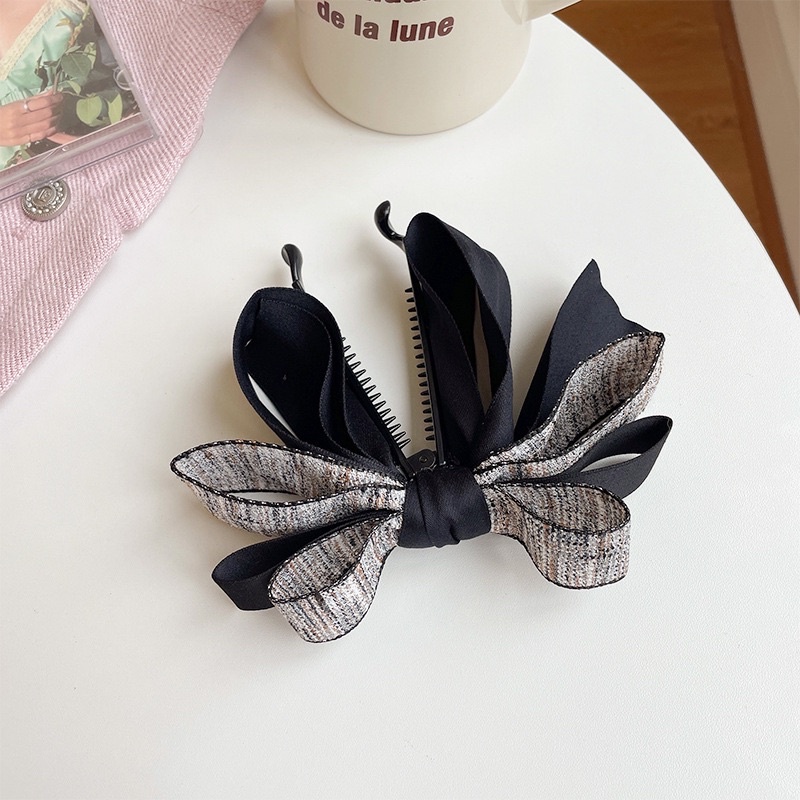 delunashop_Acc jepit rambut pita banana clip korea jepitan pisang aksesoris dewasa premium cantik fashion jepitan pisang model pita