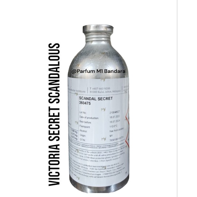 SCANDAL SECRET / VS SCANDAL BY LUZI SEGEL PABRIK 500 ML - BIBIT PARFUM
