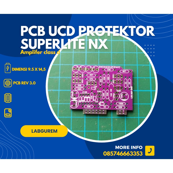 PCB Class-D UcD Superlite NX Pro