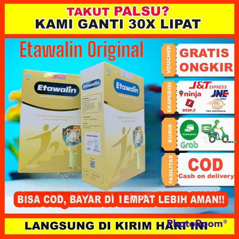 

Etawalin 100% Original Etawalin Susu Tulang dan Sendi
