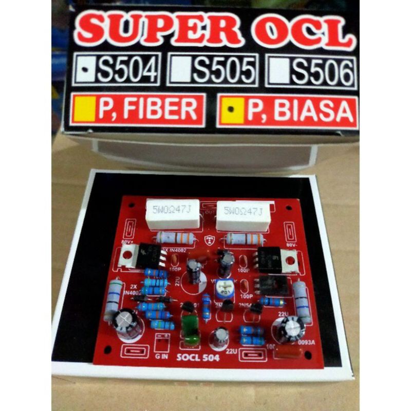 OCL 504 pcb biasa AHG