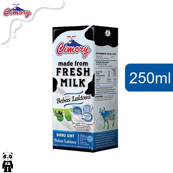 

Cimory Susu UHT Bebas Laktosa 250ml Lactose Free Milk