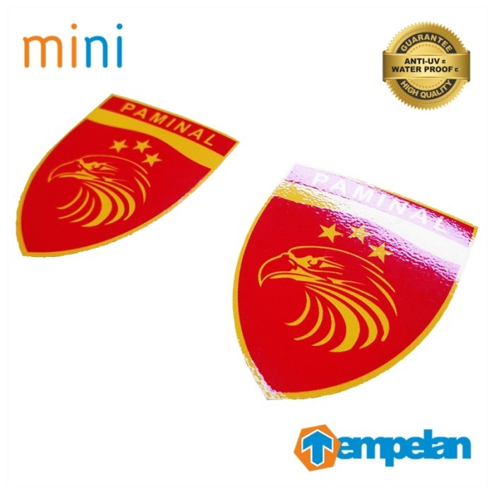 STIKER MINI PAMINAL POLRI
